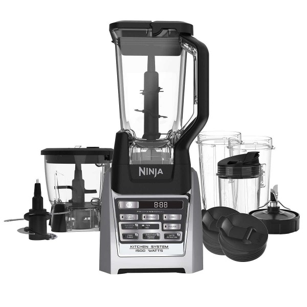 Ninja BL494 Table Top Blender Kitchen System with Auto-iQ Boost